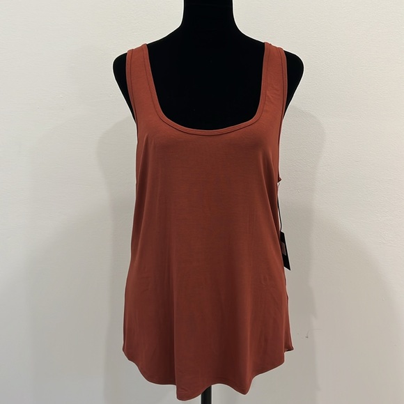 ARTEMIS DICIERO Julie Tank - Clay - Picture 2 of 9